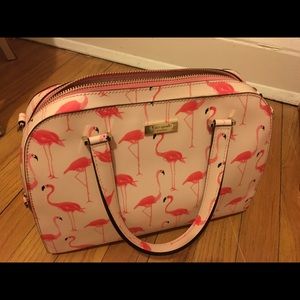 Kate Spade Felix Handbag Small Flamingo